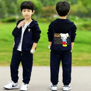 Premium Winter Hoodie And Pant Set For Kids-JS-01